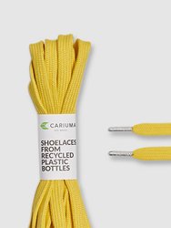 Shoe Lace Yellow with H Silver Tip - Yellow H Silver Tip