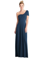 Loop Convertible Maxi Dress - Lj-Loop-Long - Sofia Blue