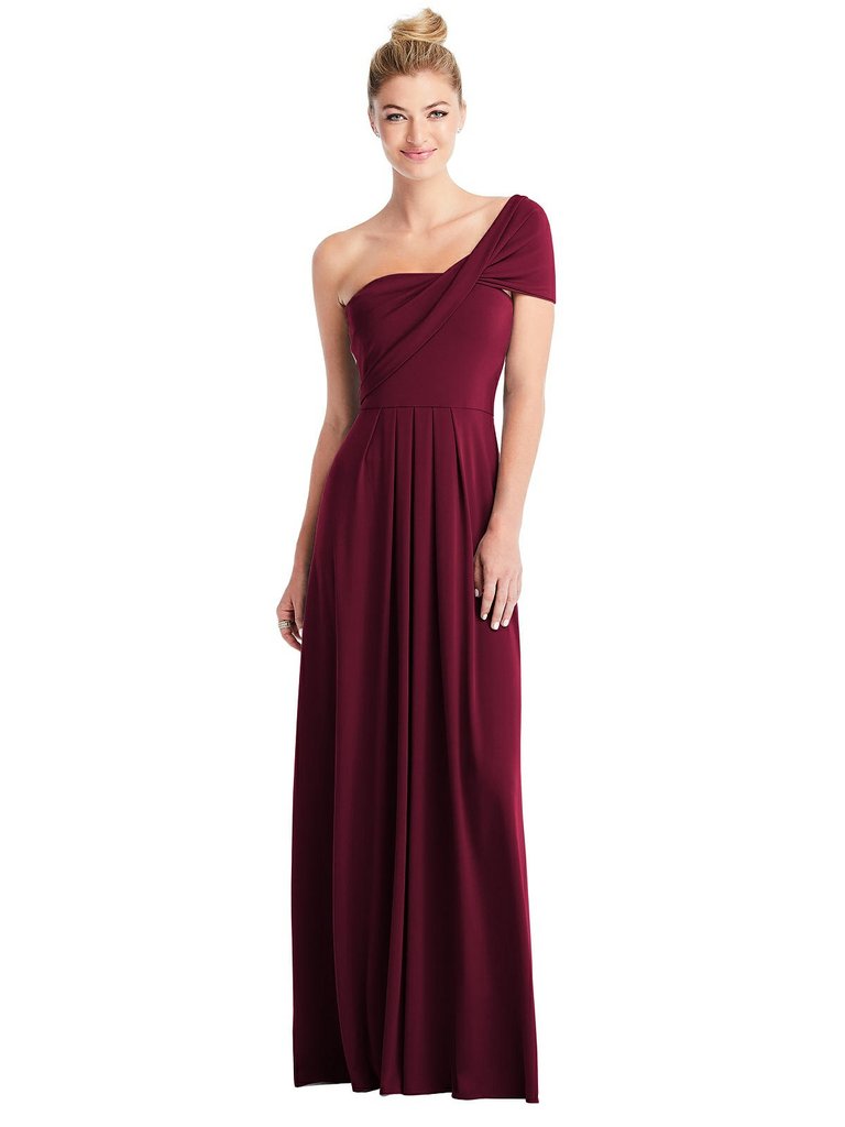 Loop Convertible Maxi Dress - LJ-LOOP-LONG - Cabernet