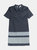 Carolina Herrera Women's Dark Wash Denim Short Sleeve Dress - 8 - Dark Wash