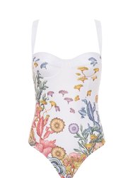 Carmel One Piece - Shell Elements White