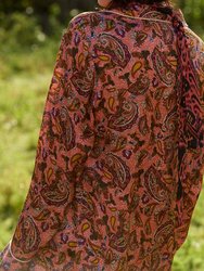 Chloe Blouse In Paisley Rose