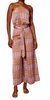 Liz Jumpsuit In Mix Tiles Rose - Mix Tiles Rose