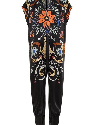 CAROLINA K Sera Jumpsuit - Scrolls Black product