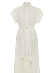 Valerie Kaftan Eyelet Gardenia (Final Sale) - Gardenia