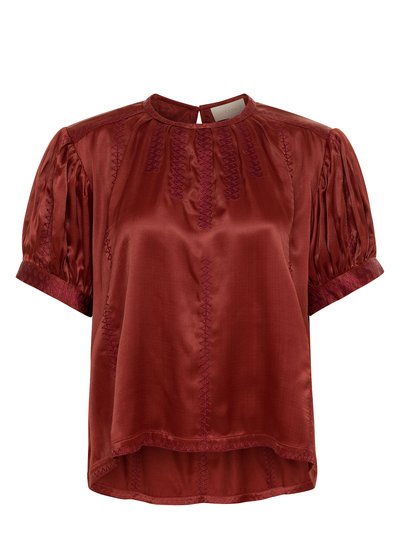 CAROLINA K Wonder Blouse - Burgundy product