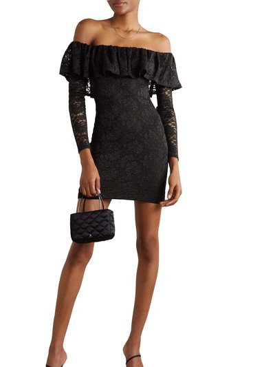 Caroline Constas Alessia Mini Dress Black product