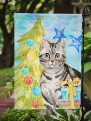 11 x 15 1/2 in. Polyester American Shorthair Christmas Presents Garden Flag 2-Sided 2-Ply