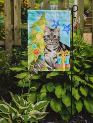 11 x 15 1/2 in. Polyester American Shorthair Christmas Presents Garden Flag 2-Sided 2-Ply