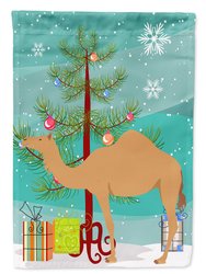 11 x 15 1/2 in. Polyester Arabian Camel Dromedary Christmas Garden Flag 2-Sided 2-Ply