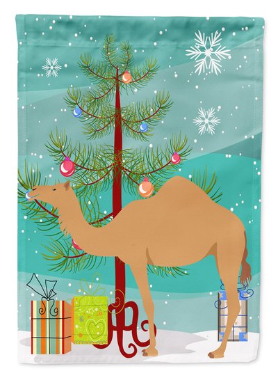 Caroline's Treasures 11 x 15 1/2 in. Polyester Arabian Camel Dromedary Christmas Garden Flag 2-Sided 2-Ply product