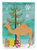 11 x 15 1/2 in. Polyester Arabian Camel Dromedary Christmas Garden Flag 2-Sided 2-Ply