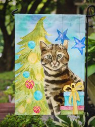 11 x 15 1/2 in. Polyester Bengal Christmas Presents Garden Flag 2-Sided 2-Ply