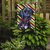 11 x 15 1/2 in. Polyester Black Great Dane Puppy Candy Cane Holiday Christmas Garden Flag 2-Sided 2-Ply