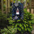 11 x 15 1/2 in. Polyester Blue Flowers Bernese Mountain Dog Garden Flag 2-Sided 2-Ply