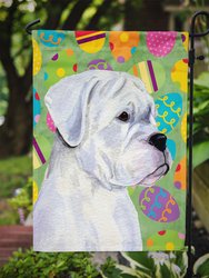 11 x 15 1/2 in. Polyester Boxer Easter Eggtravaganza Garden Flag 2-Sided 2-Ply