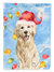 11 x 15 1/2 in. Polyester Christmas Lights Golden Retriever Garden Flag 2-Sided 2-Ply