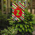 11 x 15 1/2 in. Polyester Christmas Oranment Holiday Initial Letter Z Garden Flag 2-Sided 2-Ply