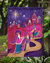 11 x 15 1/2 in. Polyester Christmas Wise Men in Purple Garden Flag 2-Sided 2-Ply