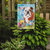11 x 15 1/2 in. Polyester English Bulldog Easter Garden Flag 2-Sided 2-Ply