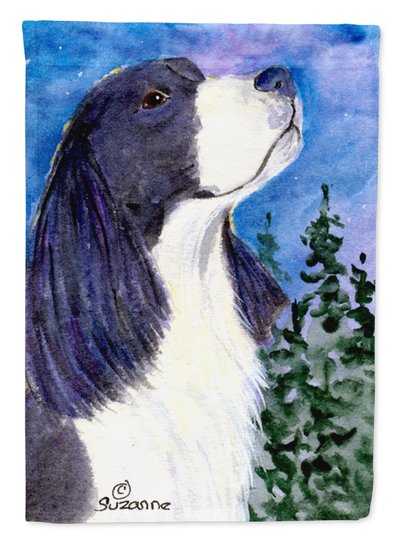 Caroline's Treasures 11 x 15 1/2 in. Polyester English Springer Spaniel Garden Flag 2-Sided 2-Ply product