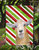 11 x 15 1/2 in. Polyester Goat Red Snowflakes Holiday Christmas  Garden Flag 2-Sided 2-Ply