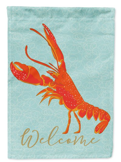 Caroline's Treasures 11 x 15 1/2 in. Polyester Lobster Garden Flag 2-Sided 2-Ply product
