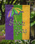 11 x 15 1/2 in. Polyester Mardi Gras Second line umbrella Garden Flag 2-Sided 2-Ply
