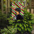 11 x 15 1/2 in. Polyester Min Pin Candy Cane Holiday Christmas Garden Flag 2-Sided 2-Ply