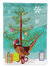 11 x 15 1/2 in. Polyester Ring-necked Common Pheasant Christmas Garden Flag 2-Sided 2-Ply