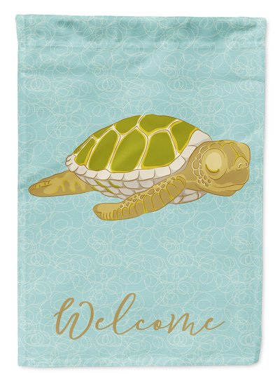 Caroline's Treasures 11 x 15 1/2 in. Polyester Sea Turtle Garden Flag 2-Sided 2-Ply product
