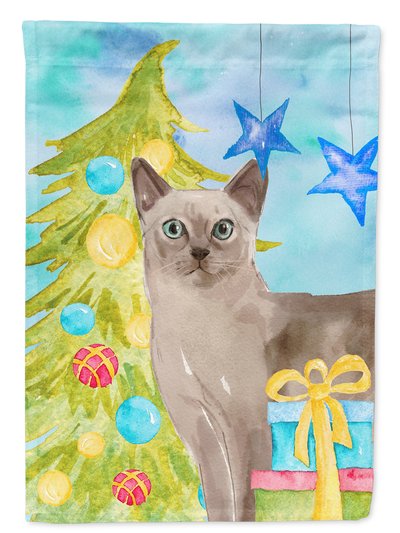 Caroline's Treasures 11 x 15 1/2 in. Polyester Tonkinese Christmas Presents Garden Flag 2-Sided 2-Ply product