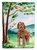 11 x 15 1/2 in. Polyester Under the Tree Labradoodle Garden Flag 2-Sided 2-Ply