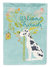 11 x 15 1/2 in. Polyester Welcome Friends Harlequin Great Dane Garden Flag 2-Sided 2-Ply