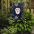 11" x 15 1/2" Polyester Blue Flowers Longhair Creme Dachshund Garden Flag 2-Sided 2-Ply