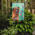 11" x 15 1/2" Polyester Border Terrier Garden Flag 2-Sided 2-Ply