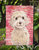 11" x 15 1/2" Polyester Champagne Cockapoo Love Garden Flag 2-Sided 2-Ply