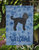 11" x 15 1/2" Polyester Labradoodle Welcome Garden Flag 2-Sided 2-Ply