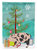 11" x 15 1/2" Polyester Mini Miniature Pig Christmas Garden Flag 2-Sided 2-Ply