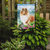 11" x 15 1/2" Polyester Mountain Flowers Smooth Collie Garden Flag 2-Sided 2-Ply