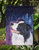 11" x 15 1/2" Polyester Starry Night Border Collie Garden Flag 2-Sided 2-Ply