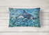 12 in x 16 in  Outdoor Throw Pillow Killer Whale Orca #2 Canvas Fabric Decorative Pillow