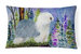 12 in x 16 in  Outdoor Throw Pillow Old English Sheepdog Canvas Fabric Decorative Pillow