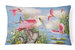 12 in x 16 in  Outdoor Throw Pillow Roseate Spoonbill Canvas Fabric Decorative Pillow