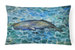 12 in x 16 in  Outdoor Throw Pillow Sperm Whale Cachalot Canvas Fabric Decorative Pillow