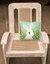 14 in x 14 in Outdoor Throw PillowEaster Bunny Rabbit Fabric Decorative Pillow