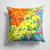 14 in x 14 in Outdoor Throw PillowFlower - Mums Fabric Decorative Pillow