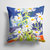 14 in x 14 in Outdoor Throw PillowFlowers - Daisy Fabric Decorative Pillow