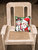 14 in x 14 in Outdoor Throw PillowFriends Snowman and Santa Claus Fabric Decorative Pillow