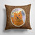 14 in x 14 in Outdoor Throw PillowNorwich Terrier Fabric Decorative Pillow